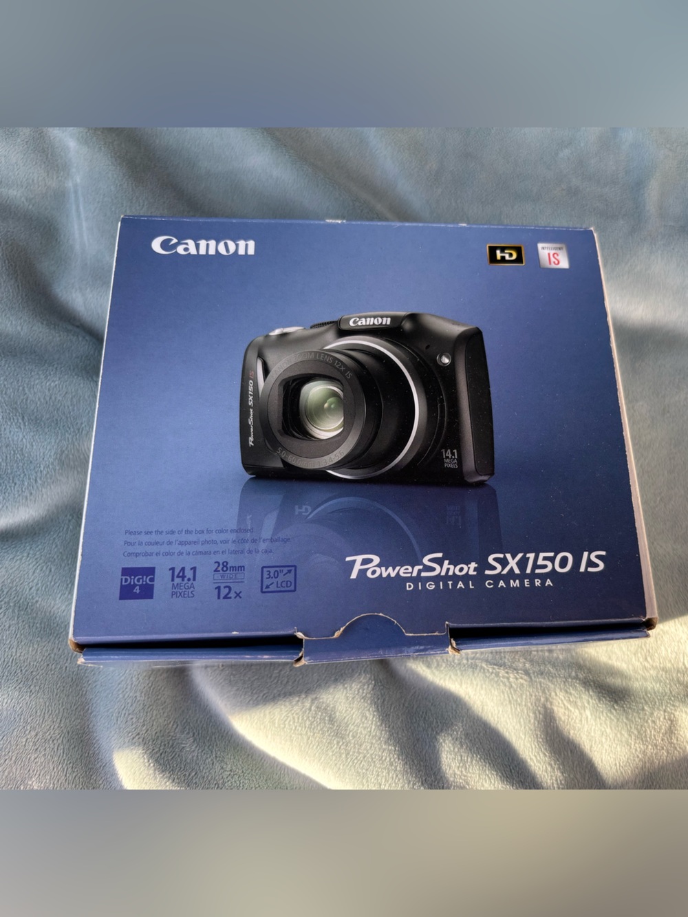 Canon PowerShot SX150 IS 14.1 MP Digital Camera with Box Used